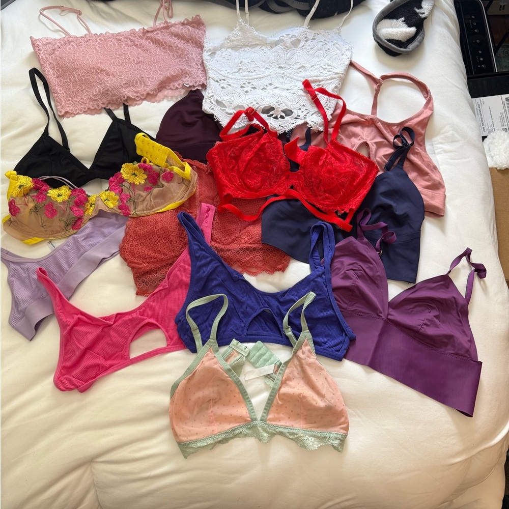 (LAST DAY 2/20) Bralette Bundle